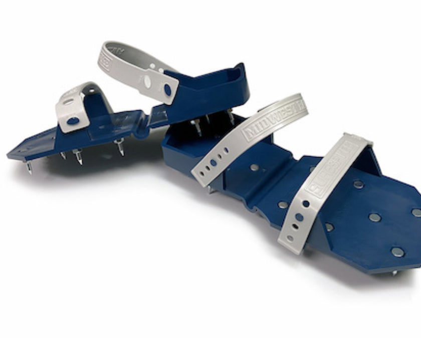 Zapato de Clavos en Color Azul