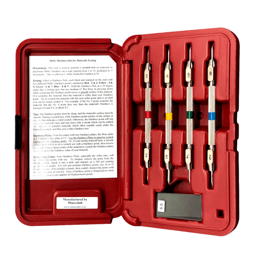 Moh's Hardness Test Kit